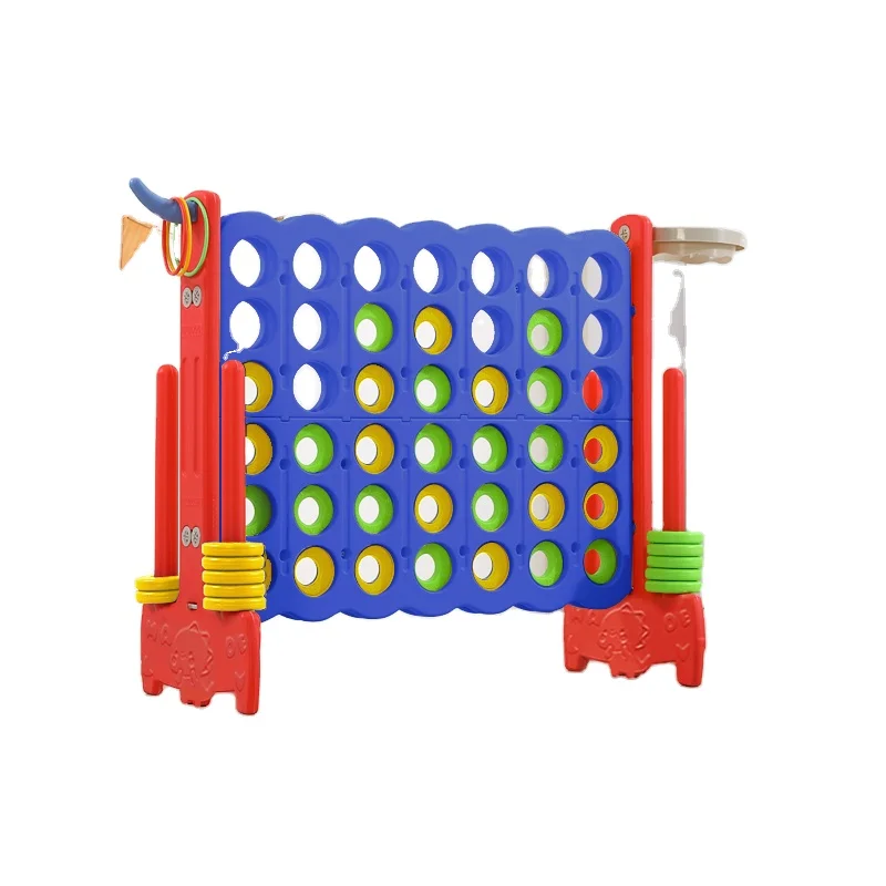 Zoshine Unisex Giant Connect-4 Outdoor Yard Game Backyard Entertainment for Kids Adults Ager 2-4 5-7 Years with Carrying Bag