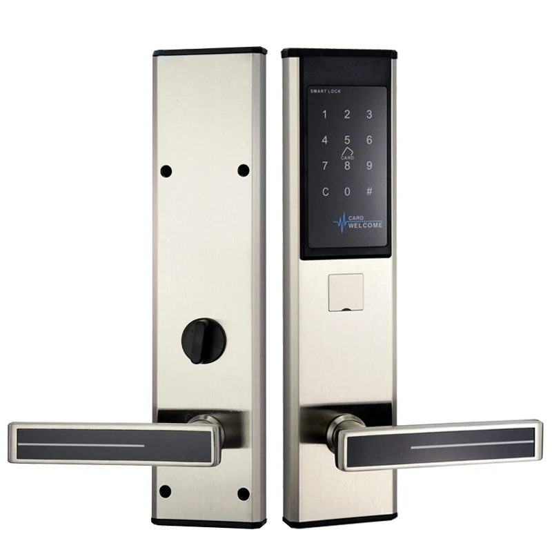 Home Security APP Card Key Door Lock Digital Lock Intelligent Electric Smart Door Lock