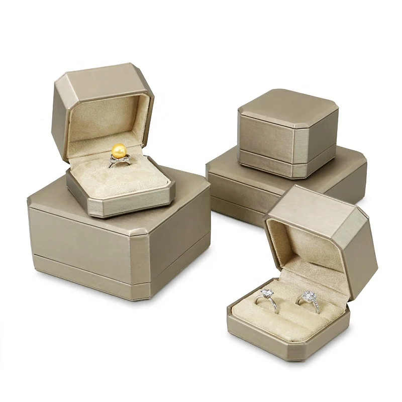 Premium Brushed PU Leather Bracelet Gift Box Fashion Jewelry Box with Velvet Insert Bracelet Box Customized