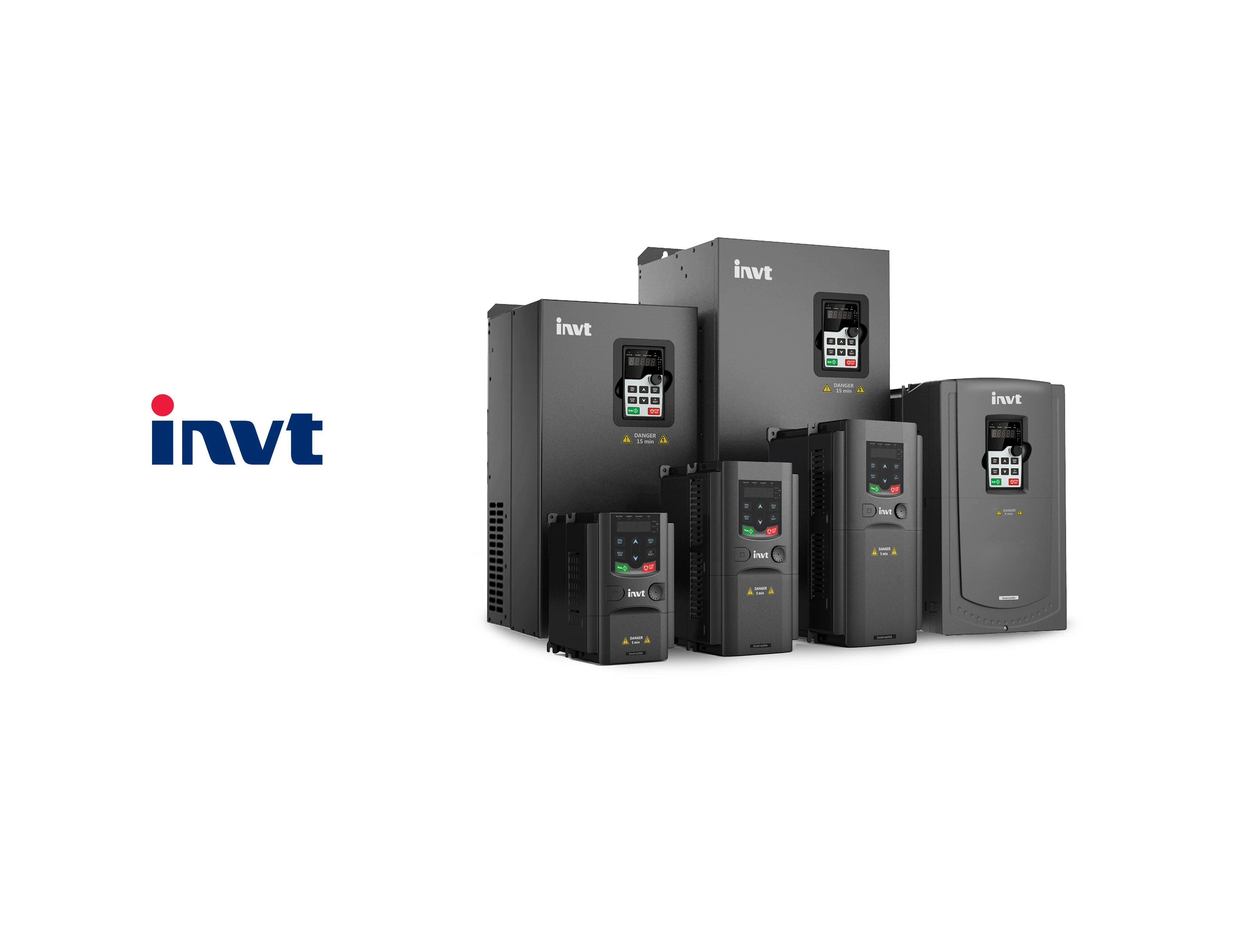 Ac Drive 3 Phase 0.75kw 4kw 6kw Inverter Small Power Classic INVT Warming and Water Supply DC/AC Inverters CE TUD Triple 0-400hz