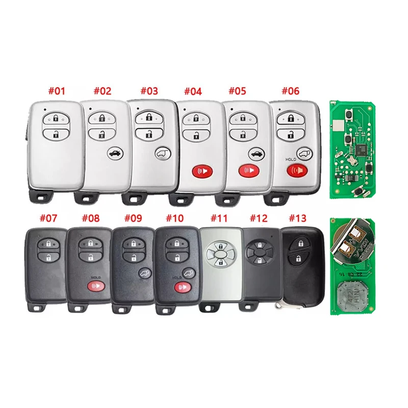 Новый модернизированный универсальный Смарт-пульт VVDI T-oyota 4D Программирование PCB автомобильные ключи 312/314/434 МГц A433 F433 5290 3370 0140 CN007294