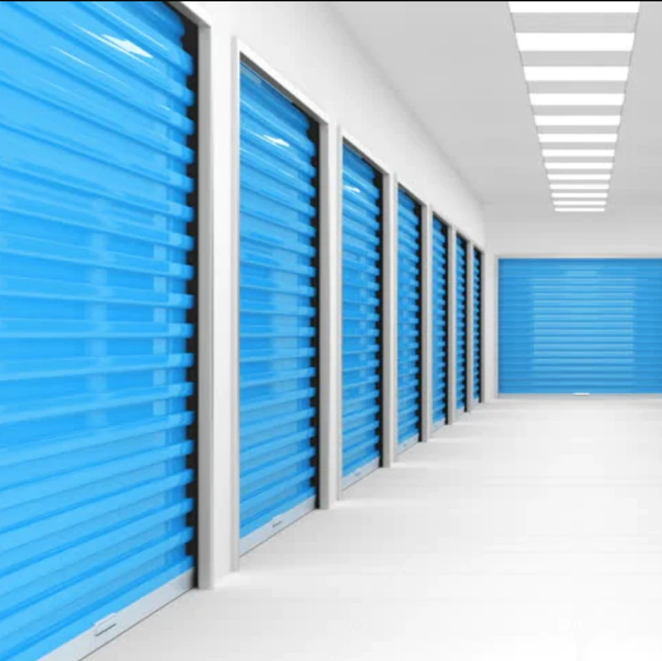 High Quality Self Storage Steel Rolling Shutter Door Light Weight Shop Rolling Door Anti-theft Roll Up Door