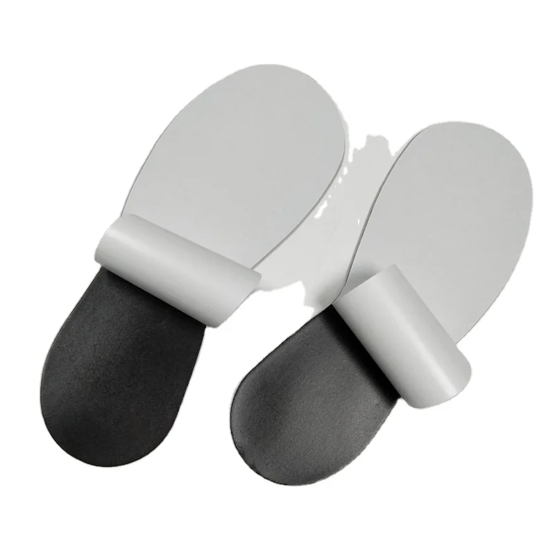 EVA Foam Black Disposable Slippers SPA Slippers for Hotel Travel