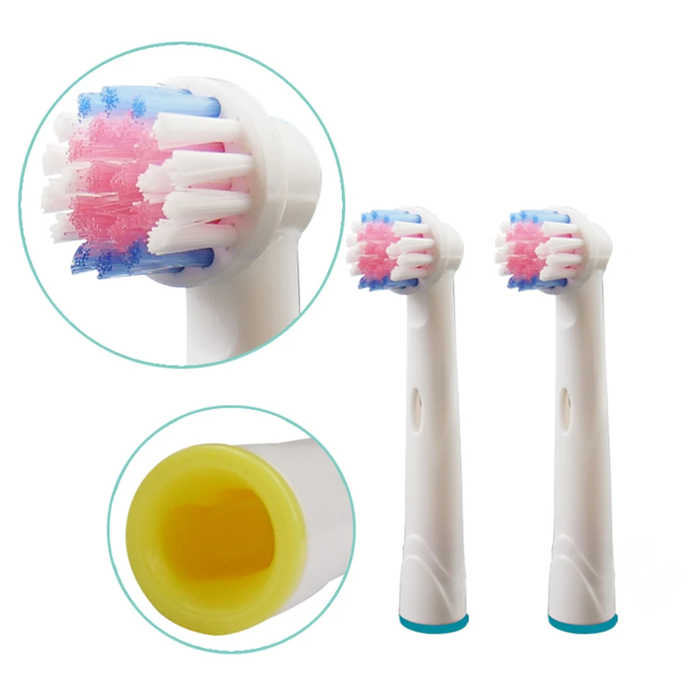 Brush Head EB17A Electric Replacement Toothbrush Heads for Oral-B 4 Pack Replacement Head Compatible with Oral B Models