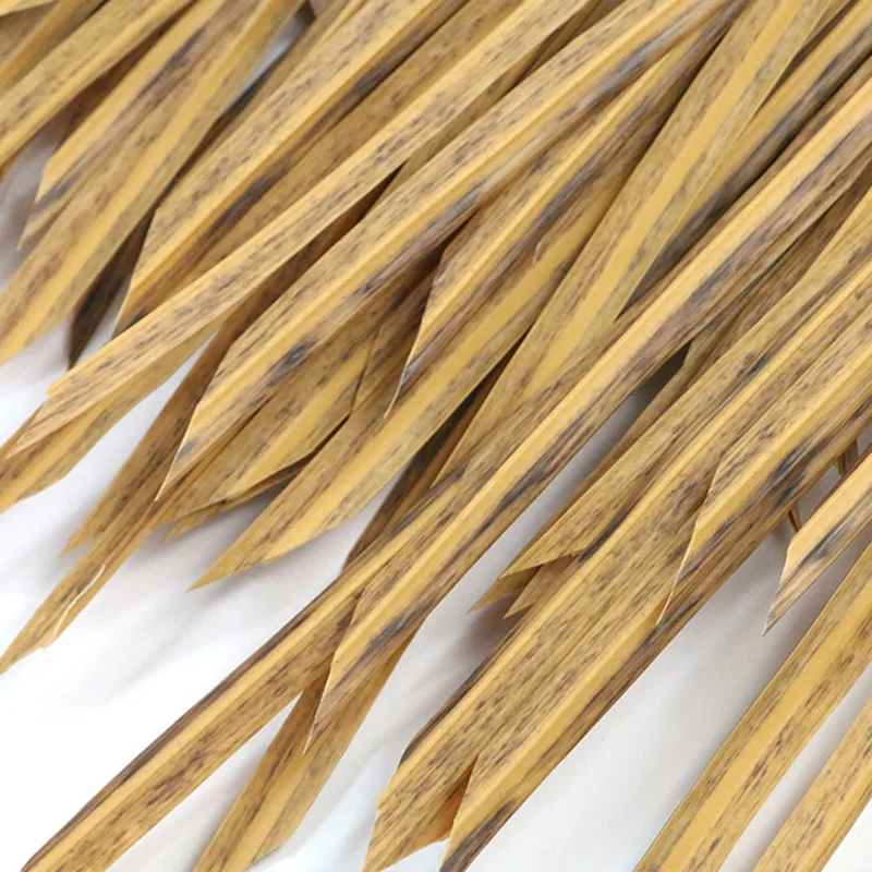 Быстрая доставка, плоская синтетическая соломенная крыша для крыши