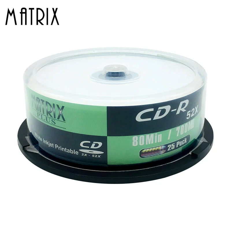 Печатный Чистый DVD dvd r 4 7 ГБ 700 Мб CD чистый с