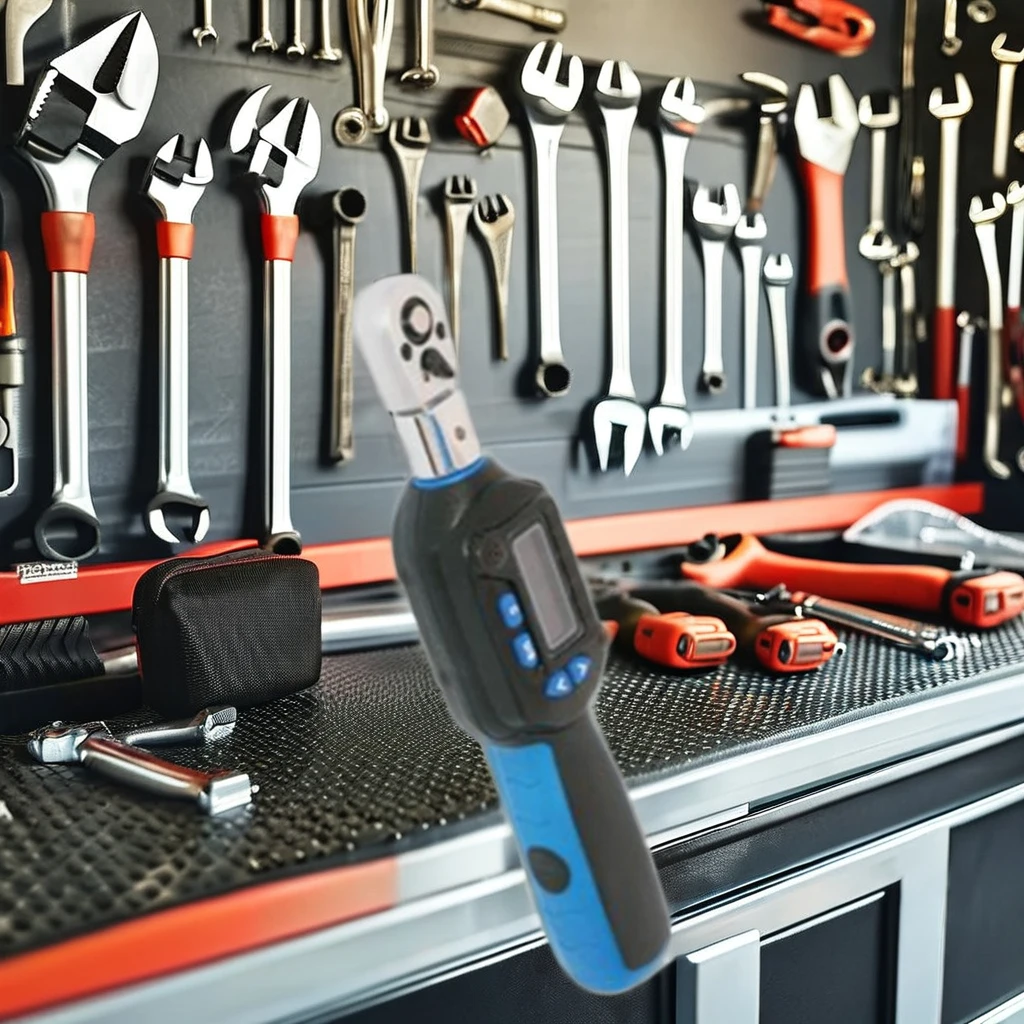 GTYPRO 1inch Digital Display Torque Wrench Set 3000 Nm Adjustable Open End Metric System CRV Steel Socket Wrench DIY OEM