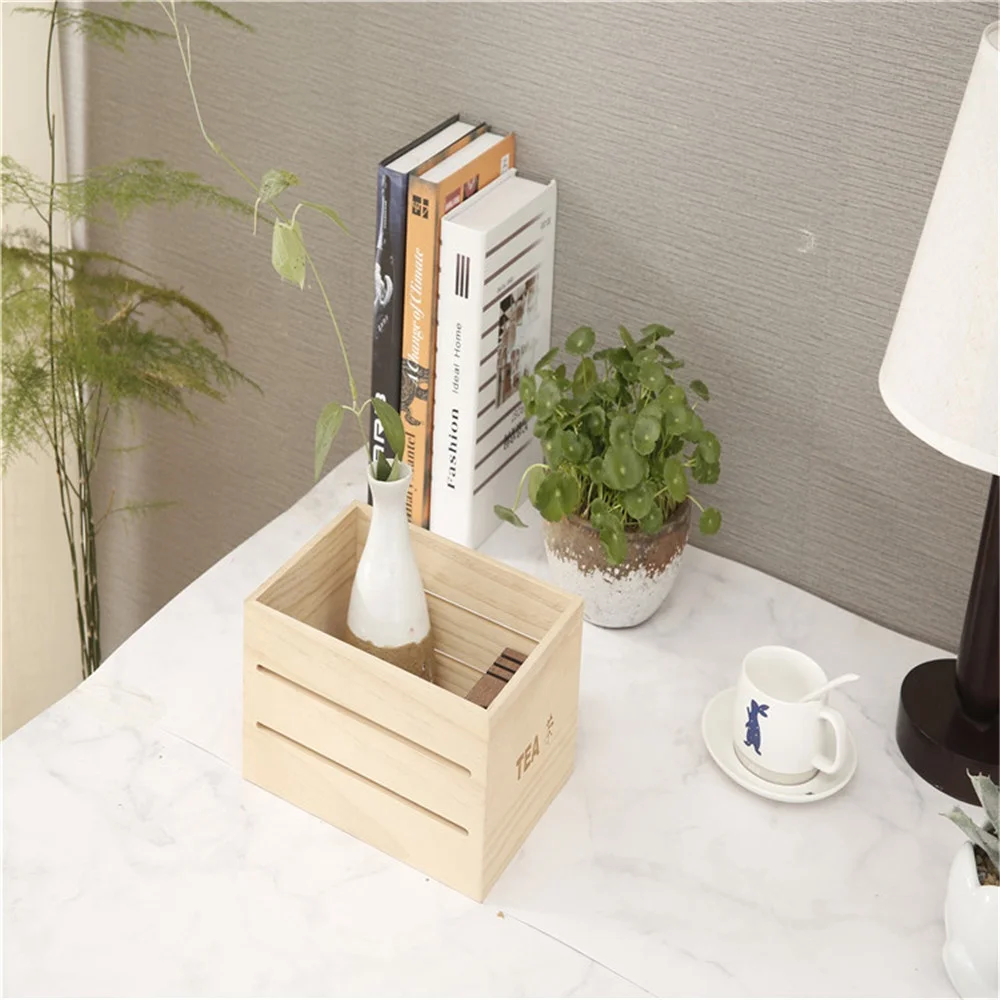
IBEI handmade wooden product craft gift Necklace ring box, Drawer storage tea book Clothing Crate desk organizer cosmetics Box 