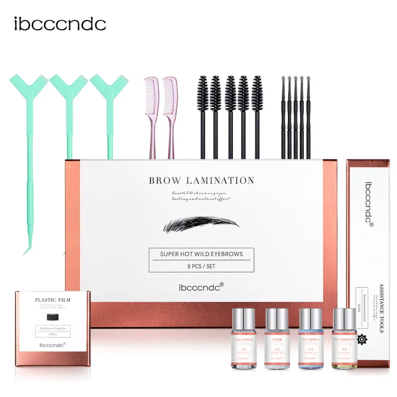 OEM Brow Lamination Lash Lift Kits Eyebrow Lift Lash Perming Brow Lift Set Private Label Brow Lamination Kit
