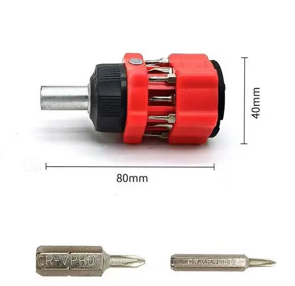 Mini 12 in 1 mobile phone disassembly repair tool charging electric screwdriver kit auto repair set