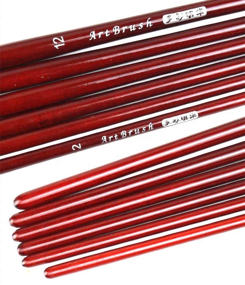 Factory Supply Environment Friendly Watercolor Brush Popular Artist Paint Brush Set