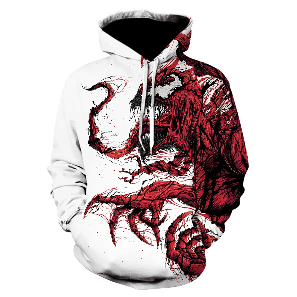 2022 Hot-Sale Pretty Fashionable Venom Sweatershirt 3D Full Print Men Wear Hoodies 3d Print Hoodies For Men