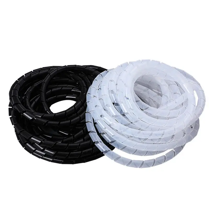 High Quality Cable Wire Sleeves, High Temperature Resistant Spiral Cable Management/