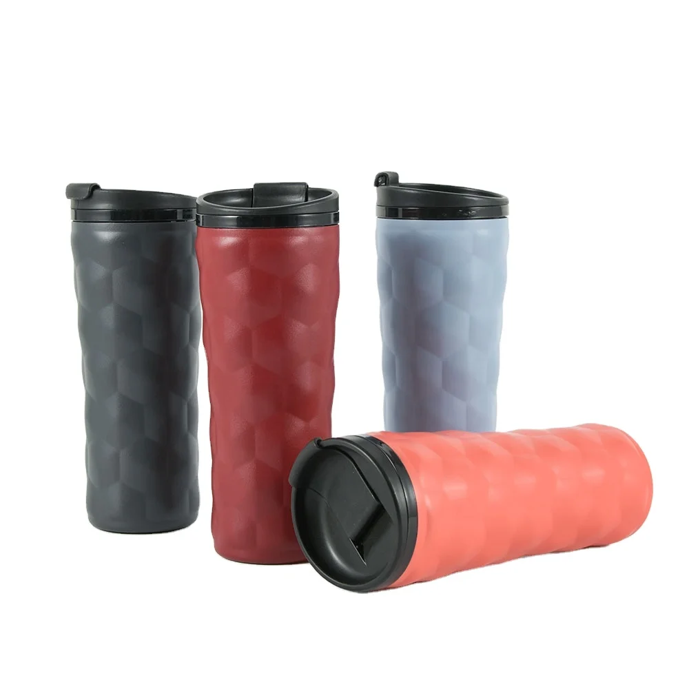 2022 Amazon Hot sale plastic insulated double wall ceramic travel recycled water bottle