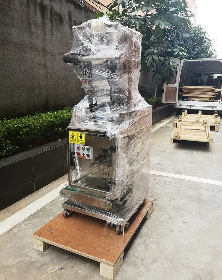 automatic shampoo sachet small bag filling and sealing packing machine
