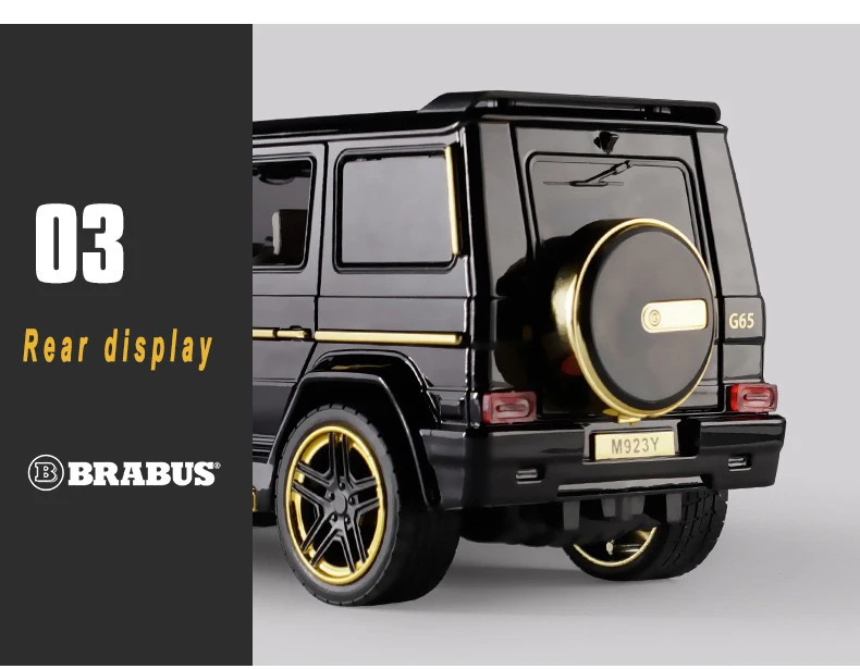 High quality Alloy 1:24 Diecast Car Model Action BENZ Figure