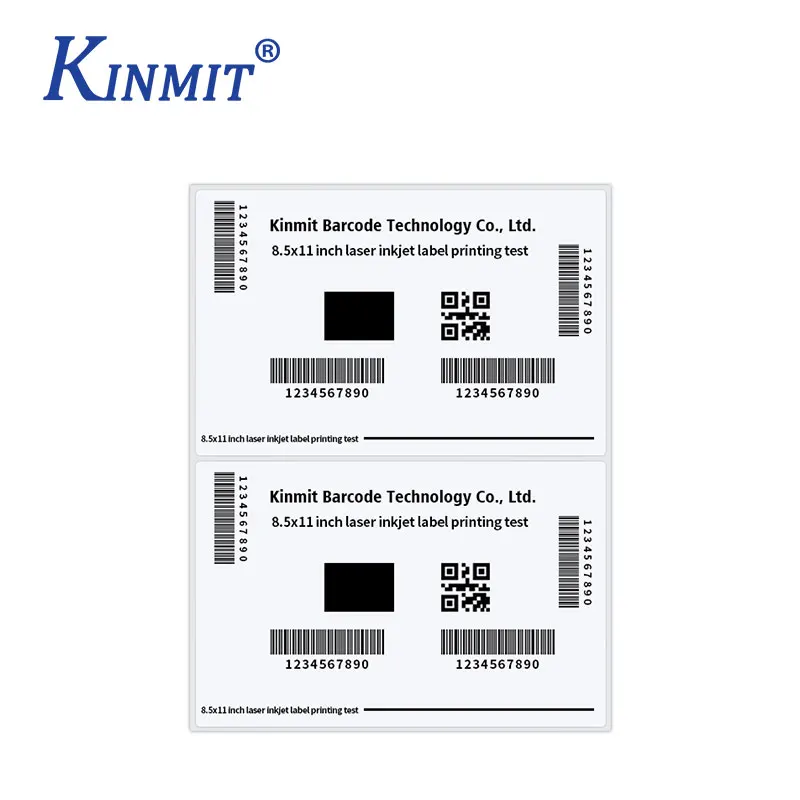 Factory outlet top selling A4 size label die cut inkjet laser labels address self adhesive sticker paper for laser printe