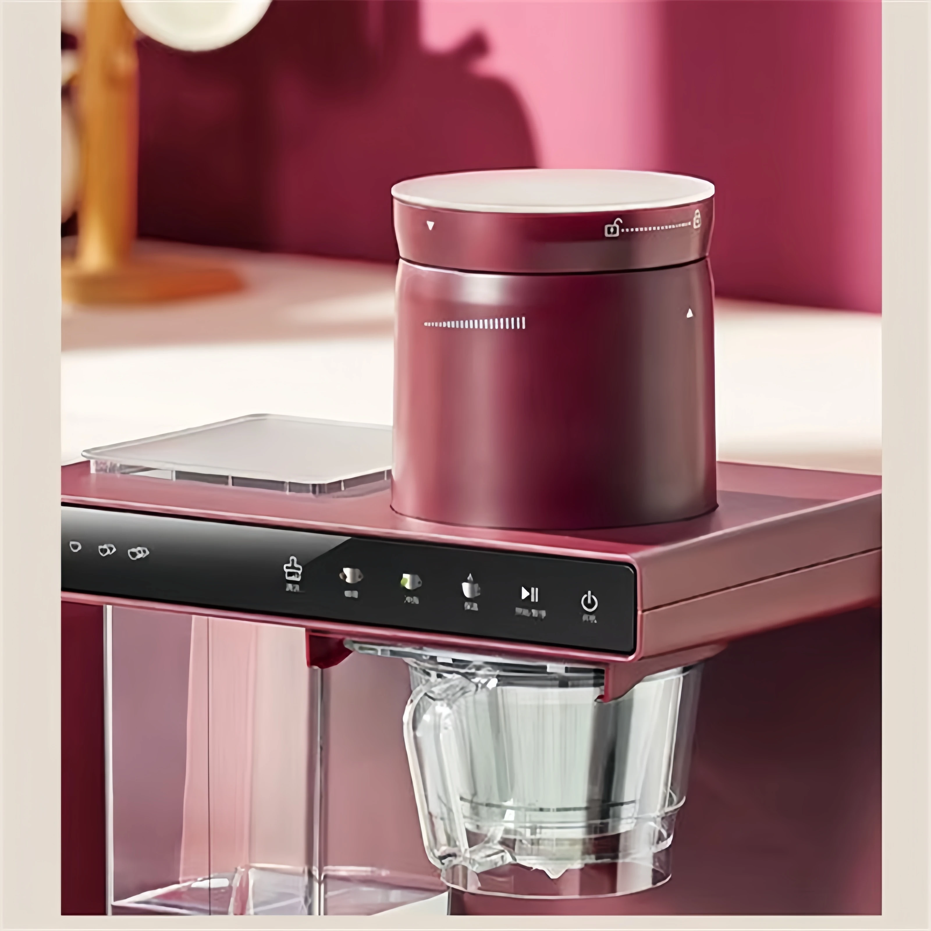 Fully Automatic Coffee Machine With Integrated Grinding American Coffee Maker
