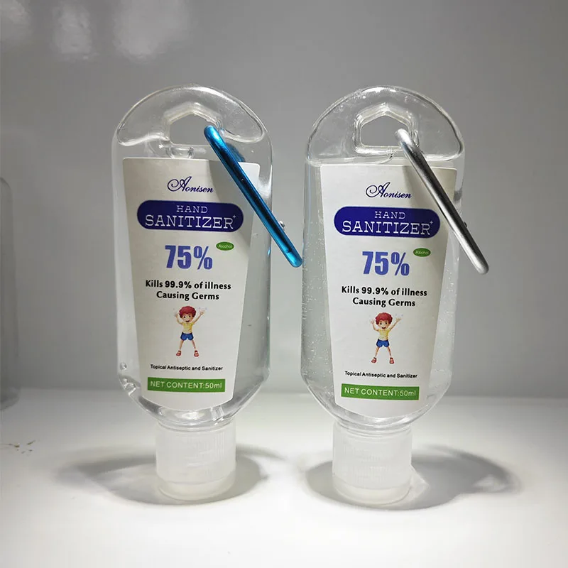Customised Portable Antibacterial Hand Cleaner Gel Nonstick Wash Mini Travel Scented Sanitizersanitizer Liquid