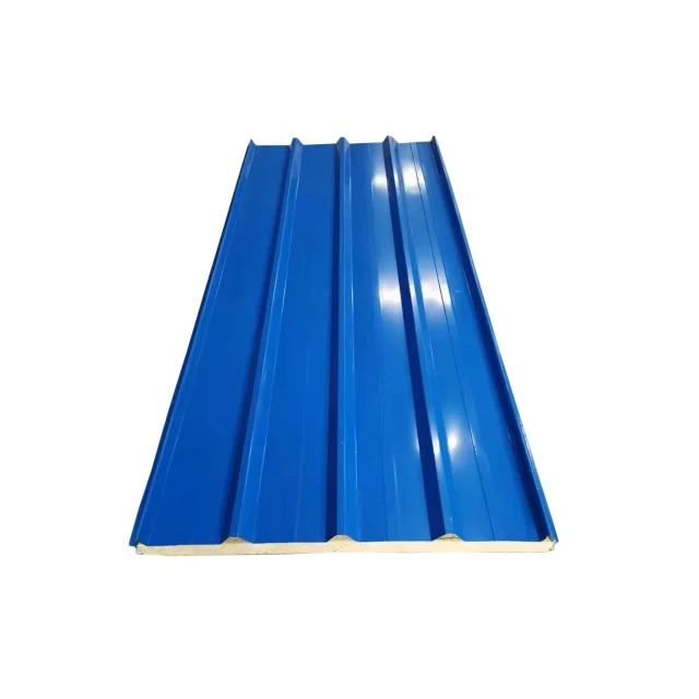 Sandwich Panel Quality Control Prefab Light Steel Warehouse Roof Insulated Foam Eps Thermic Wall Sandwich Panel