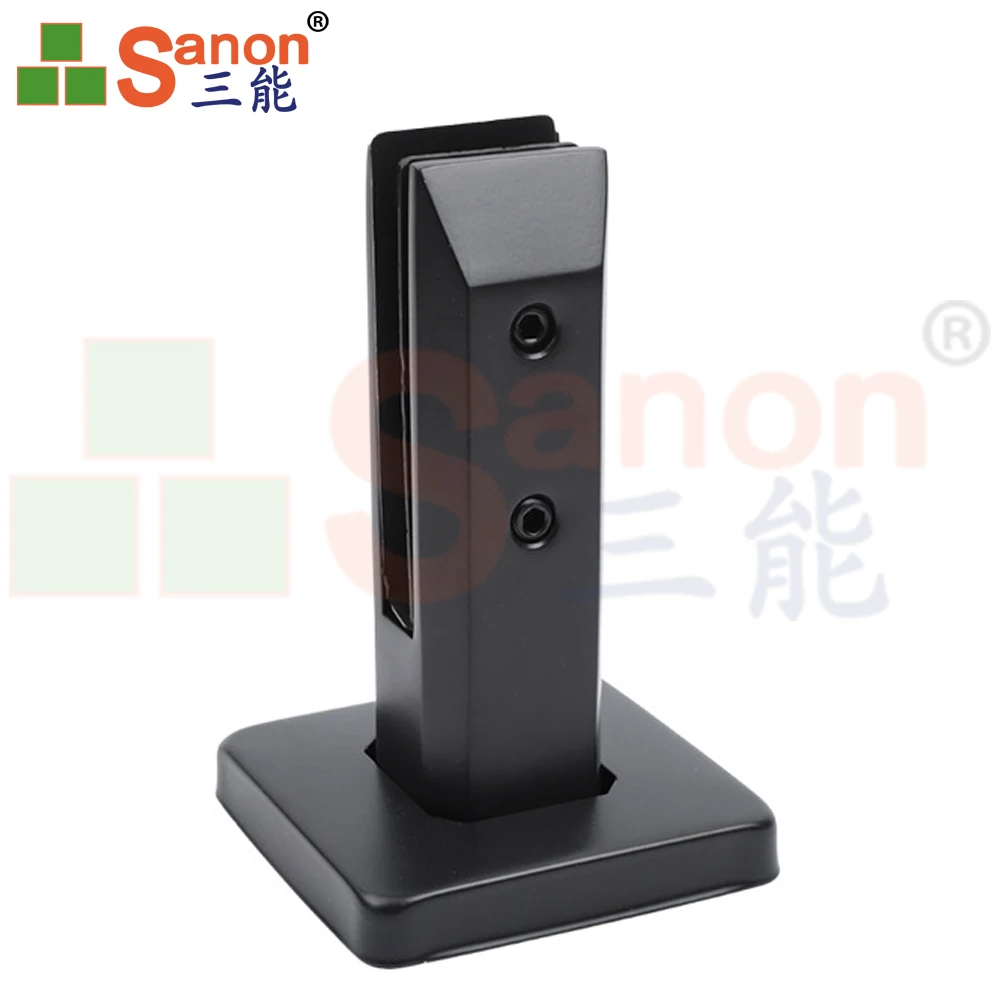 SANON INOX Casting Factory Stainless Steel 304 Glass Fittings Pool Fence Clamp Spigot