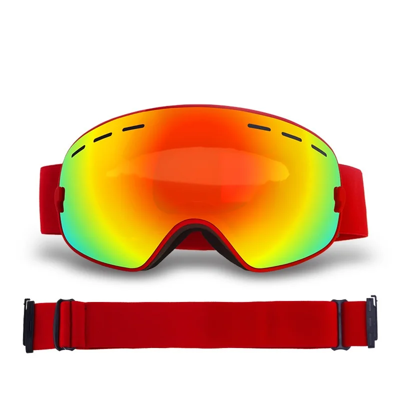 talos  Outdoor double-layer anti - fog anti - sand sports glasses men and women skiing goggles