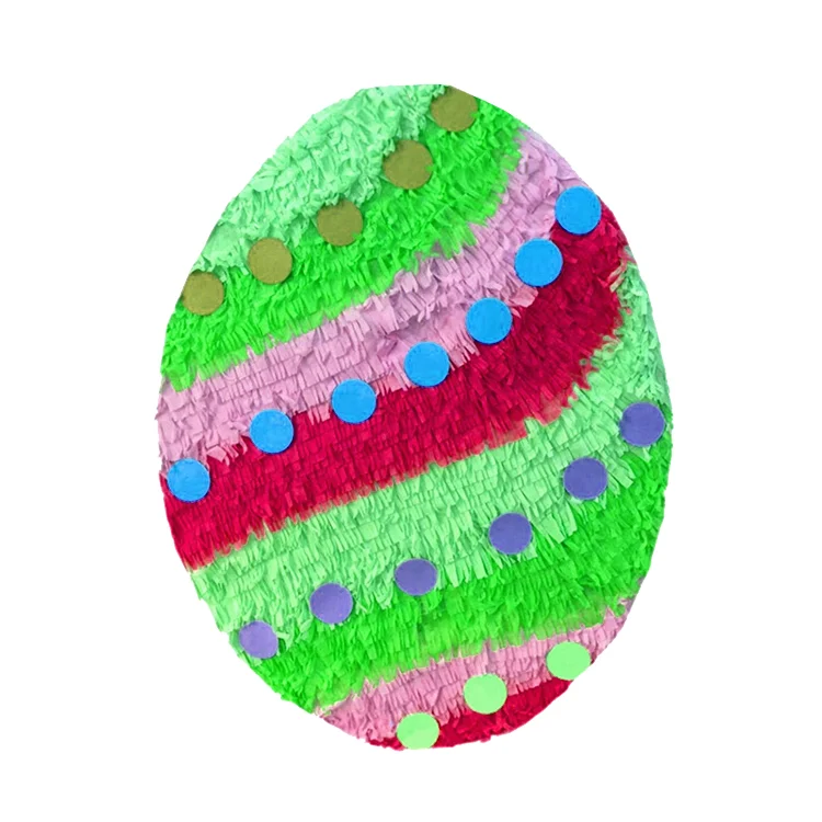 2022 manufacturers wholesale high quality animal rabbit eggs pinata artificial Easter decoration Pinata