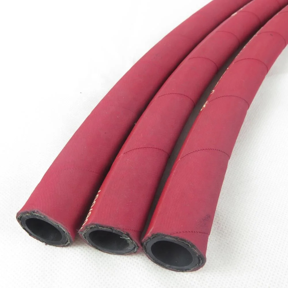 Heat Resistant Oil Red 1 Inch 25mm Smooth Surface Braided Sae 100 r1 En 853 1sn Flexible Yatai Steam Hose