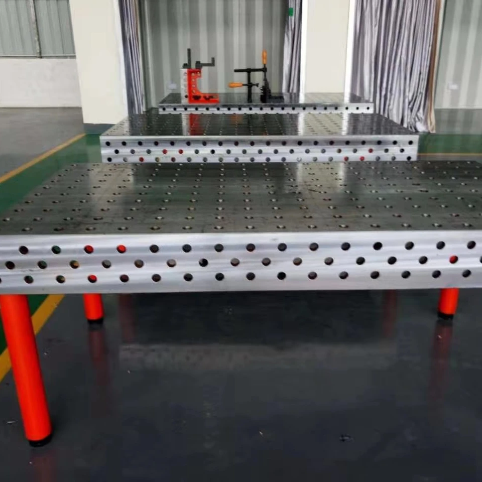 28 Hole 3d Welding Fixture Table With Locating Angle Parts