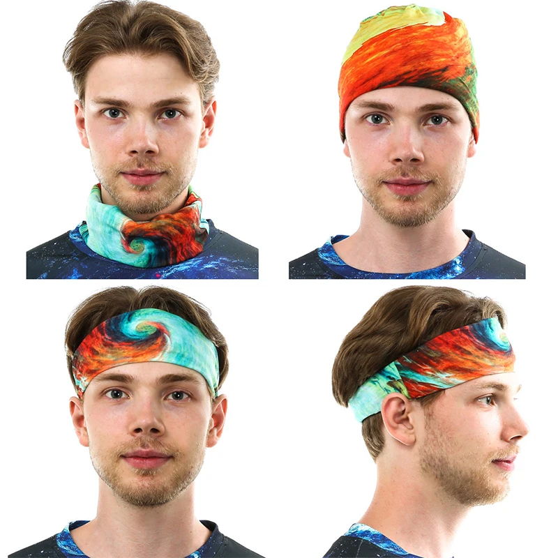 Headband Custom Logo Bandanas Designers Men Women Head Scarf For Women