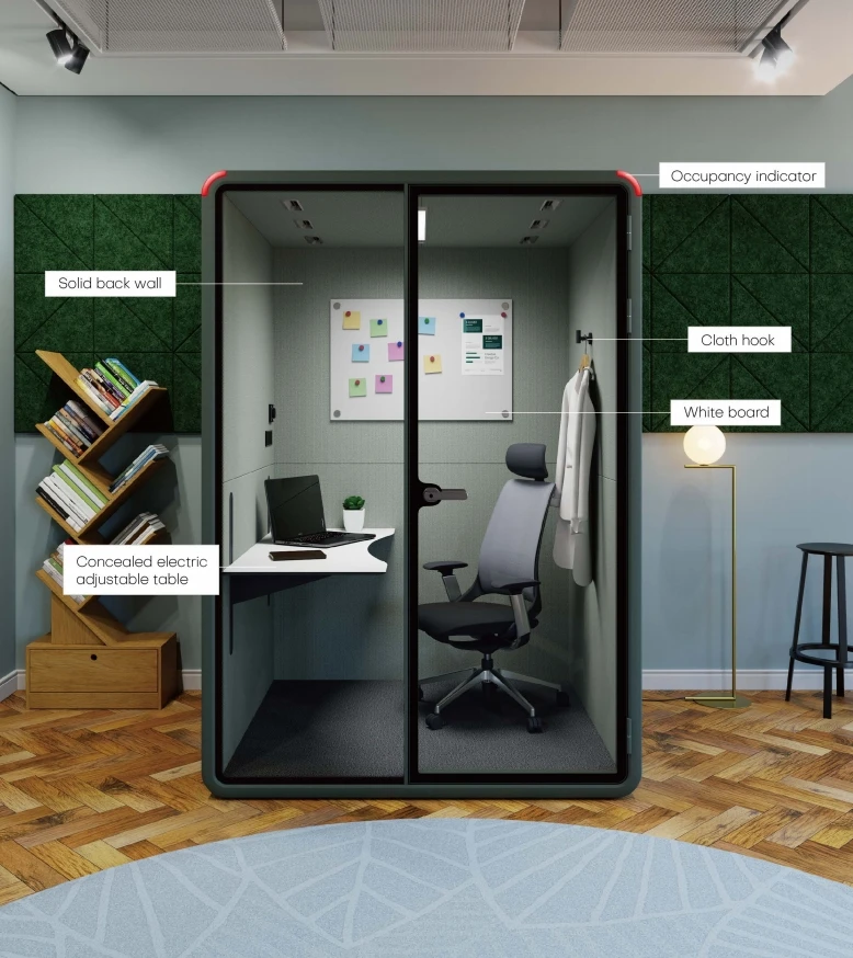 2024 для встреч офисные Звукоизолированные портативные сборные садовые уличные капсулы