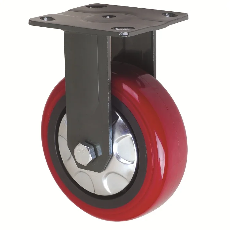 Заводская мм Цена 5 мм пластина красная полиуретановое колесико с двойным шариковым подшипником