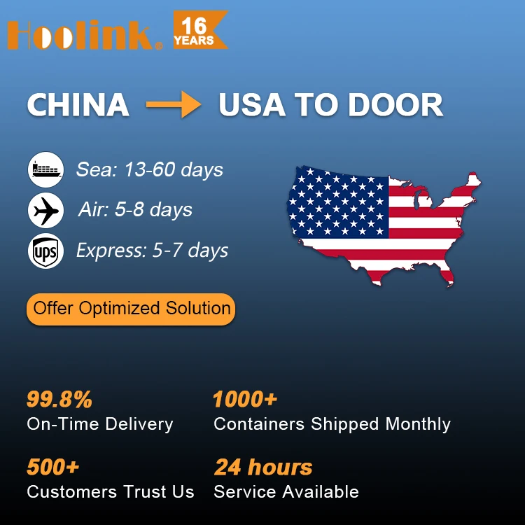 Fast Professional Door To Door Service DDP DDU Logistic Agent Air Sea Freight Forwarder Shipping Delivery To USA Ship From China