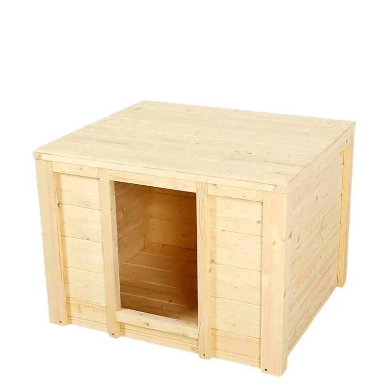 Weatherproof Outdoor Cat Shelter Wooden Pet House Condo Outside Feral Cat House