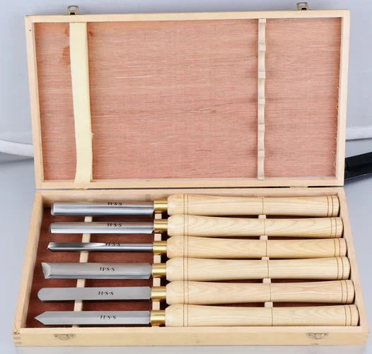 6pcs Wood/Wooden Turning Tools, wood turning chisels
