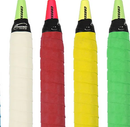 Высококачественная яркая клейкая лента для теннисных ракеток на заказ, клейкая лента для ракеток для бадминтона suqash с индивидуальным логотипом и дизайном