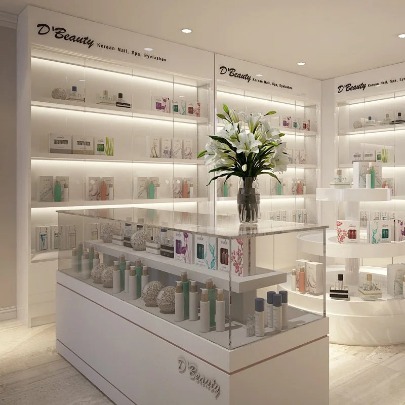 The Customized Shelf Showcase For Trade Show Cosmetic Display Case And Jewelry Portable Display Cases For Shop On The Mall