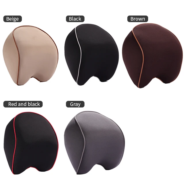 Luxury Car Interior Parts New Luxury Space Memory Cotton Pillow Core with Headrest Light Car Fashion Seat Cushions & Pillows