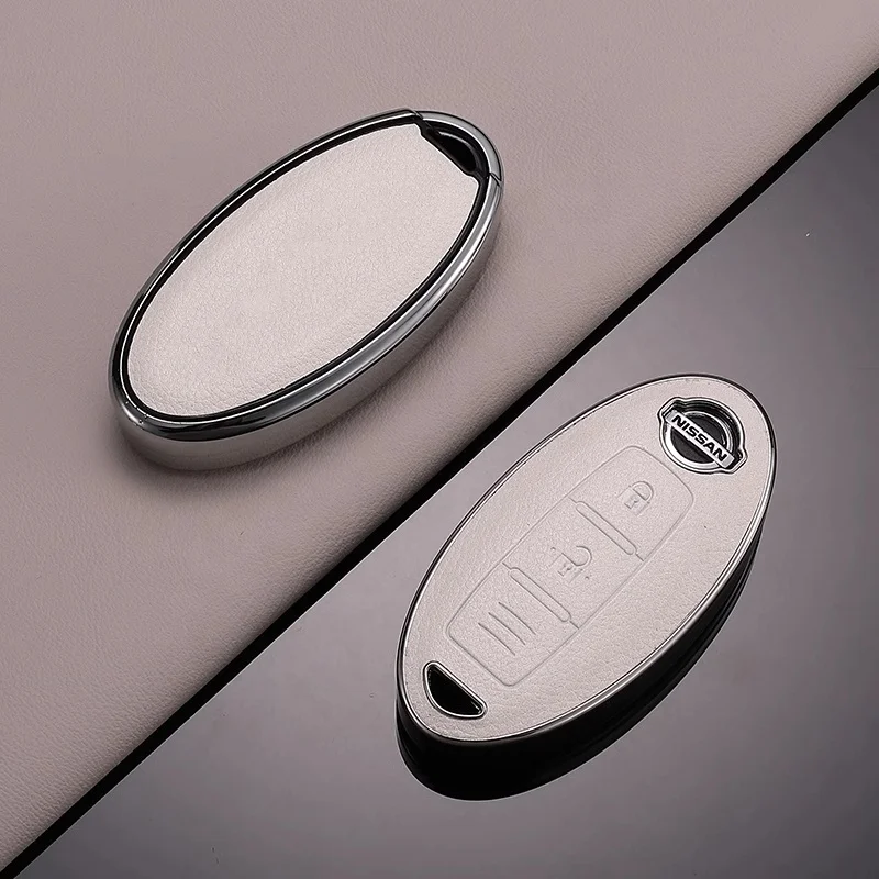 Elegant sublimation tpu leather car key case cover for Nissan Sylphy Teana Bluebird Sunny Terra Livina Ariya auto accessories