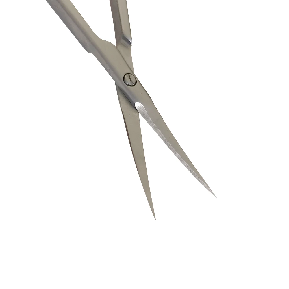 Pro Cuticle Scissors Extra Fine Curved Scissors for Precision Nail Care