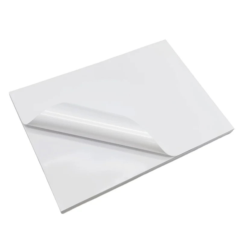 100um Waterproof Matte A4 Vinyl Paper PP Self-adhesive 20pcs Suitable for Inkjet/Laser Printers Sticker Thermal Labels
