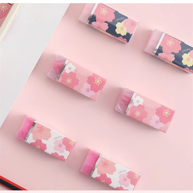 
Hot Sell Factory Fashion Authentic Custom Practical Pencil Eraser 