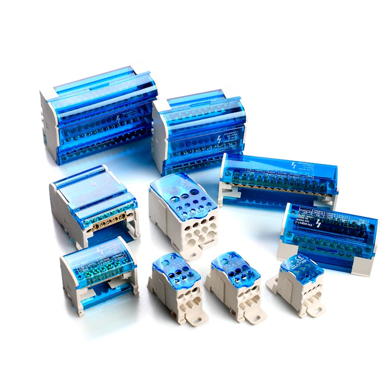 CHAER distribution box ukk series terminal block  250A power distribution box one-in-multiple-out