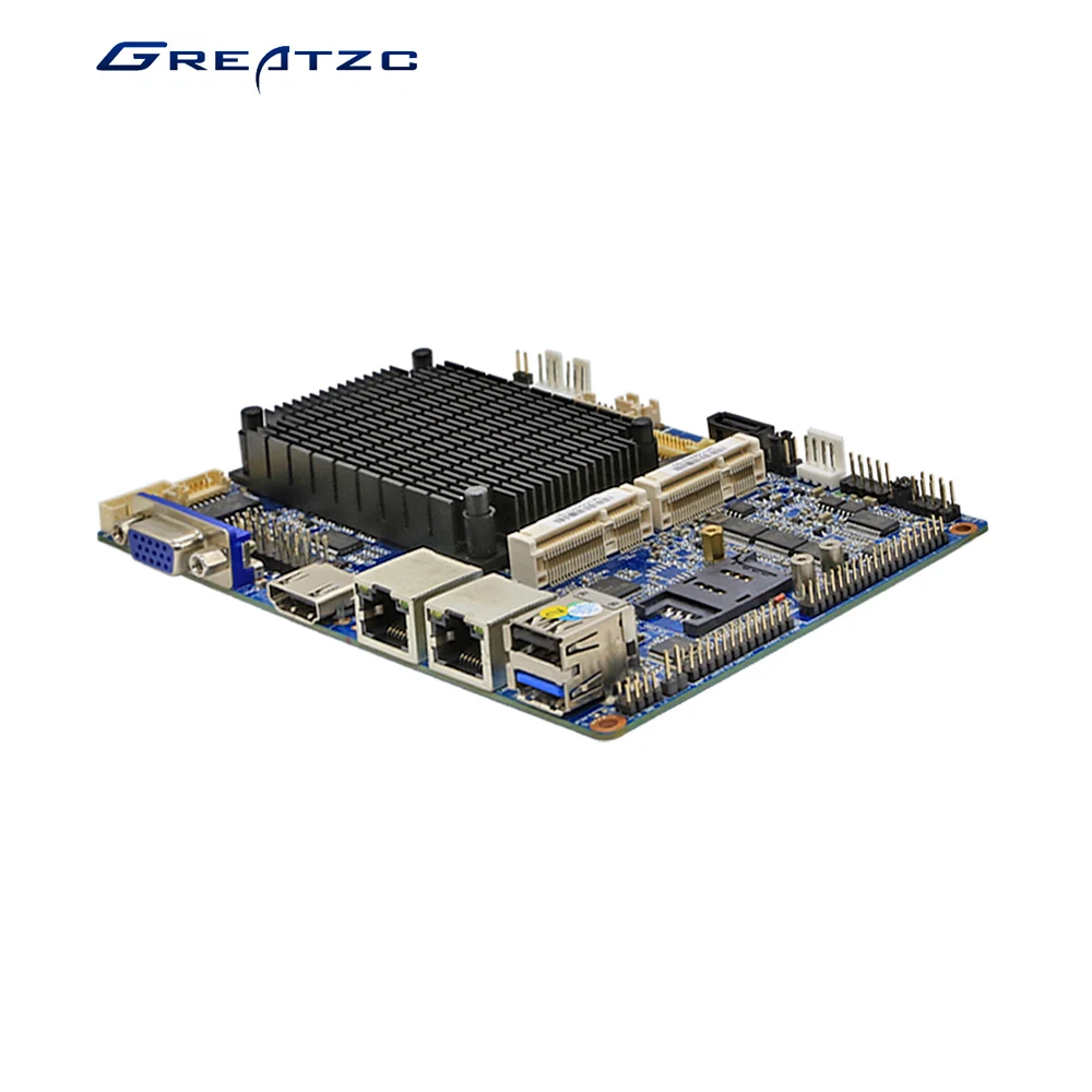 GREATZC ZC35-EN2807DL Onboard Dual-core N2807 CPU 3.5Inch Mini Fanless Embedded Industrial  Motherboard
