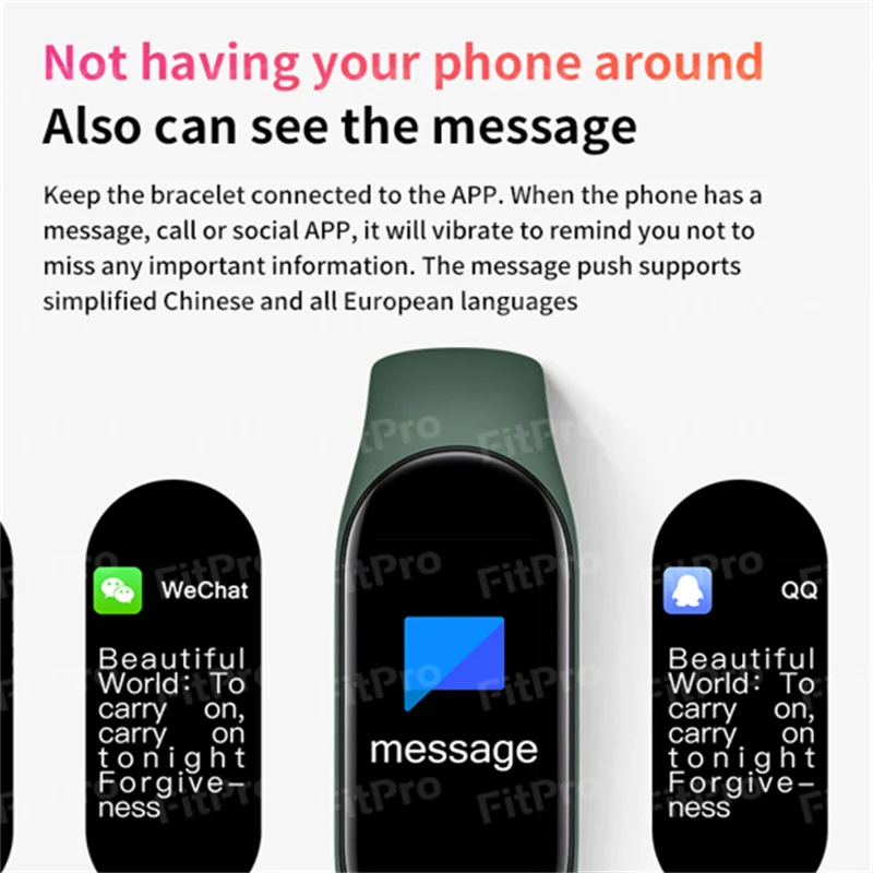 2022 Most Popular Global Version Mobile Phone Wearable Device Reloj Inteligente Fitness Bracelet Smartwatch M7 Smart Band Watch