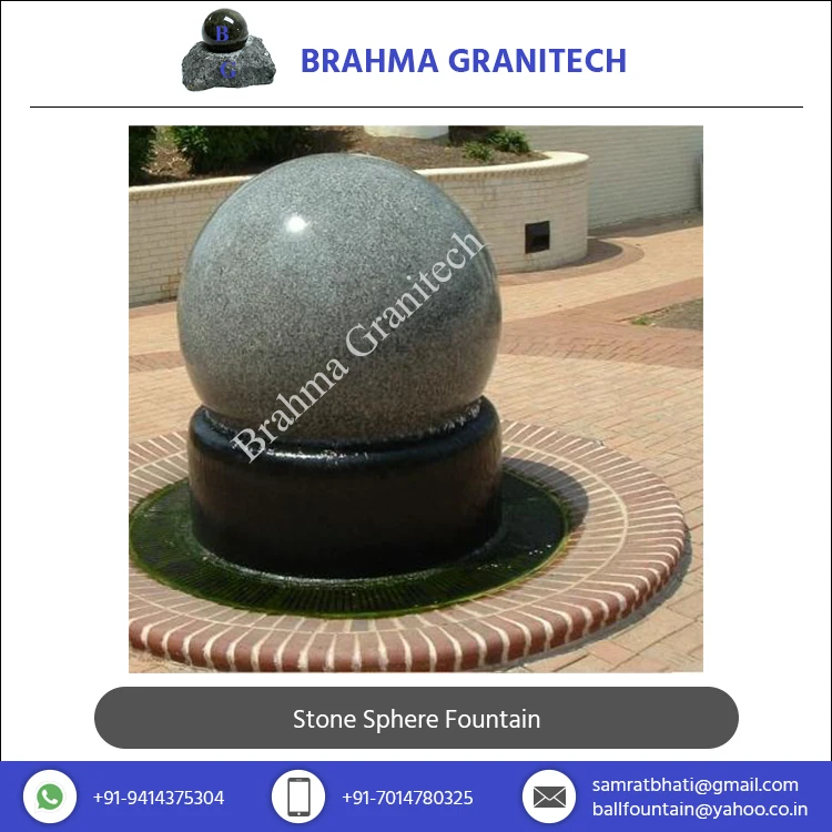 Impressive Quality Moving Giant Sphere Fountain