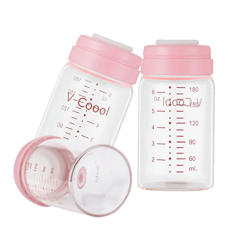 
Cheap milk bottles 180ml 150ml glass bottle for newborn glass baby feeding bottle 