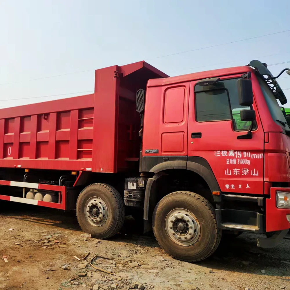 Sinotruk prime mover 6x4 8x4 371 Подержанные грузовые самосвалы 40 т для продажи