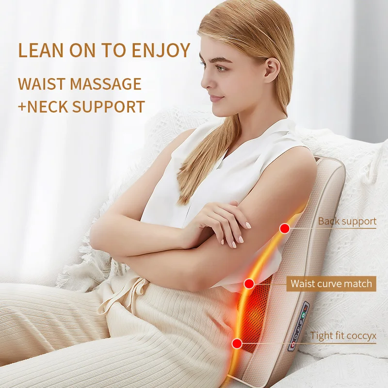 Gess Neck And Back Massager Shiatsu Cervical Massager