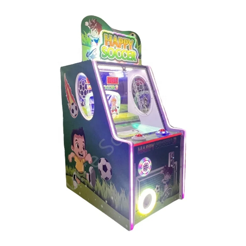 Kids Football Shooting Simulator Coin Operated Happy Soccer Arcade Games Machines